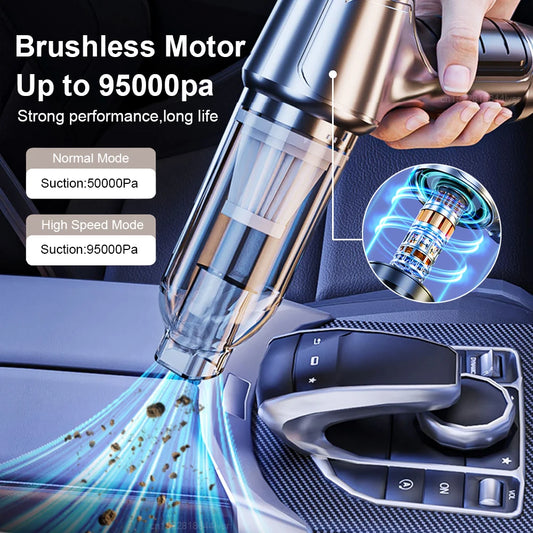 Auto-Staubsauger, leistungsstarker kabelloser Auto-Staubsauger