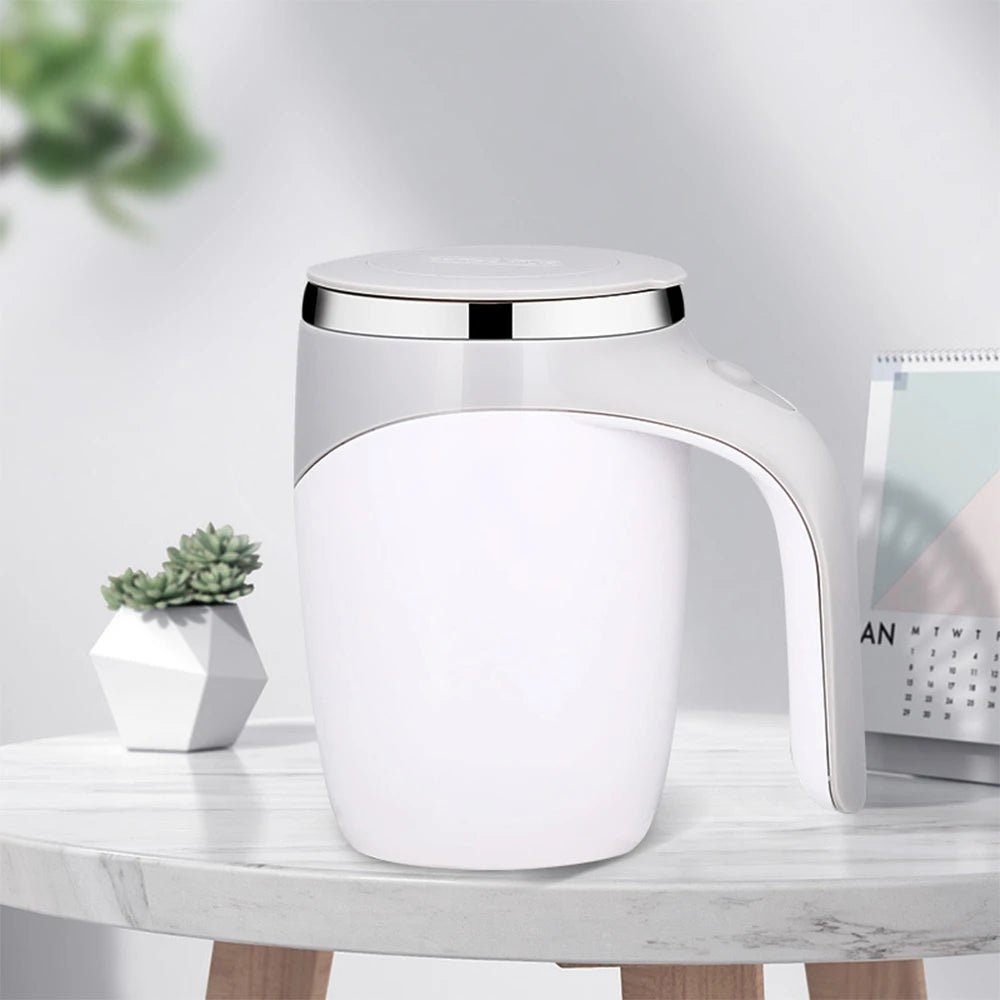 Automatischer Rühr becher Magnetischer Becher Edelstahl-Kaffee-Misch becher, Lazy Milch shake, rotierender, magnetischer Wasserbecher-Mixer