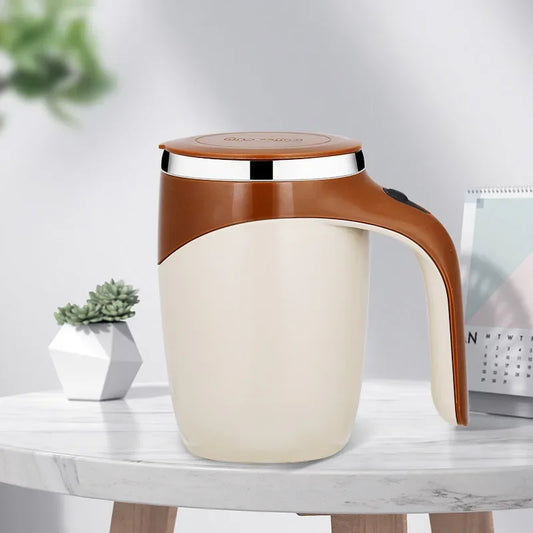 Automatische Mischbecher Batterie Tragbare Kaffee Elektrische Mischung Edelstahl Rotary Magn,