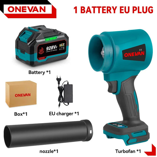 4000 W bürstenlos 300000 RPM Elektrische Turbo Gebläse Jet Fan Handheld Laub Gebläse Staub Blasen Werkzeug Fit für 21V 18V Batterie Pins