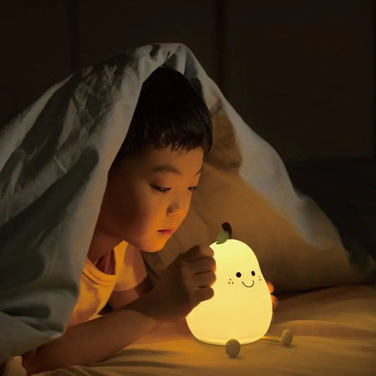 USB Aufladbare Nachtlicht Birne Silikon Nacht Lichter Touch Sensor Schlafzimmer Nacht Katze Lampe Mit Fernbedienung Für Kinder Baby Geschenke