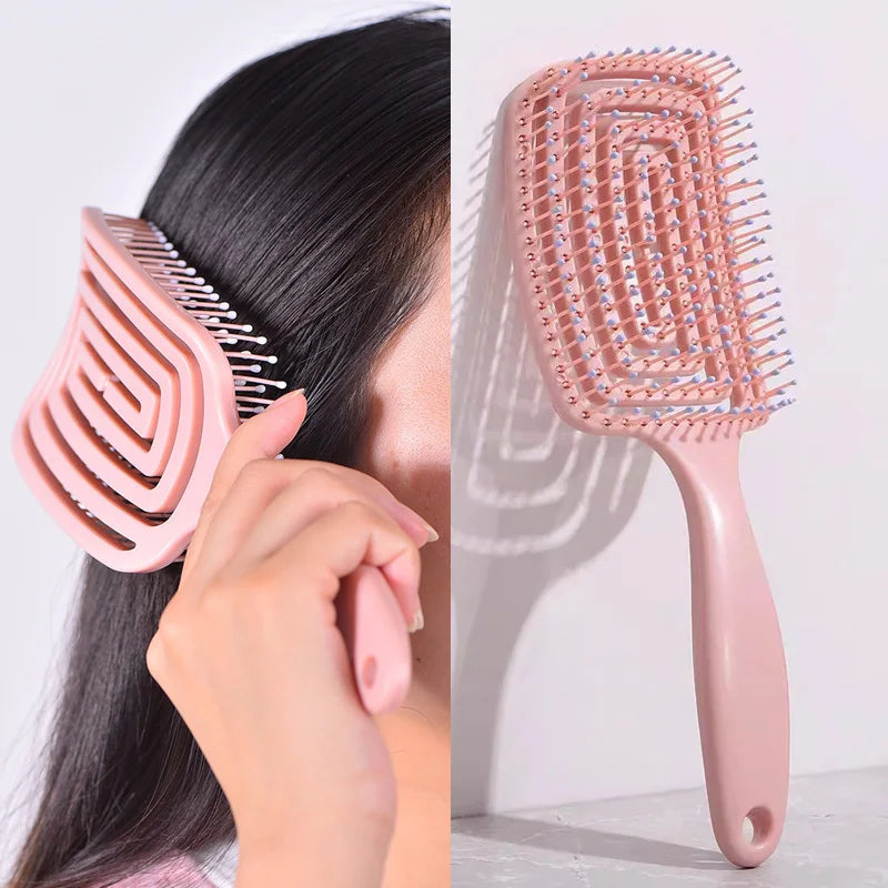 1Pcs Elastische Massage Kamm
