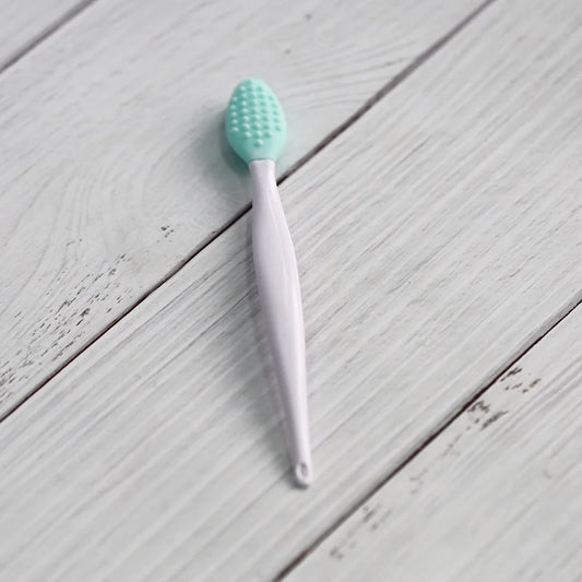 Silikon Multifunktions Waschen Gesicht Peeling Mitesser Reinigung Pinsel Doppelseitiges Werkzeug Silikon Lip Peeling Peeling Pinsel