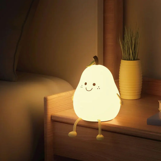 USB Aufladbare Nachtlicht Birne Silikon Nacht Lichter Touch Sensor Schlafzimmer Nacht Katze Lampe Mit Fernbedienung Für Kinder Baby Geschenke