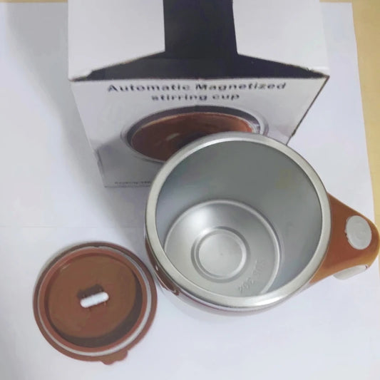 1 stücke Automatische Selbst Rühren Magnetische Becher Edelstahl Temperatur Differenz Kaffee Mischen Tasse Mixer Mixer Thermische Tasse