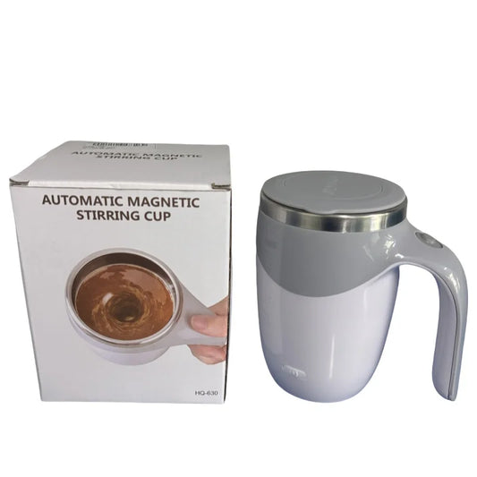 Automatischer Rührbecher aus Edelstahl 304, selbstrührender Magnetbecher für Kaffee und Milch, tragbarer elektrischer Mixer, wiederaufladbarer Wasserbecher