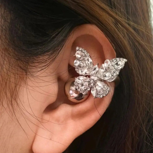 Kristall Zirkon Kopfhörer Clip Open-Ear Schmuck Exquisite Design Kopfhörer Zubehör Flash Diamond Personalisierte Drahtlose Ohrhörer