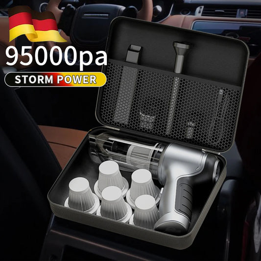 Drahtloser Auto-Staubsauger, starker Akku-Sauger