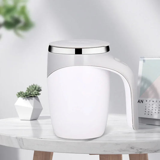 Automatische Mischbecher Batterie Tragbare Kaffee Elektrische Mischung Edelstahl Rotary Magn,