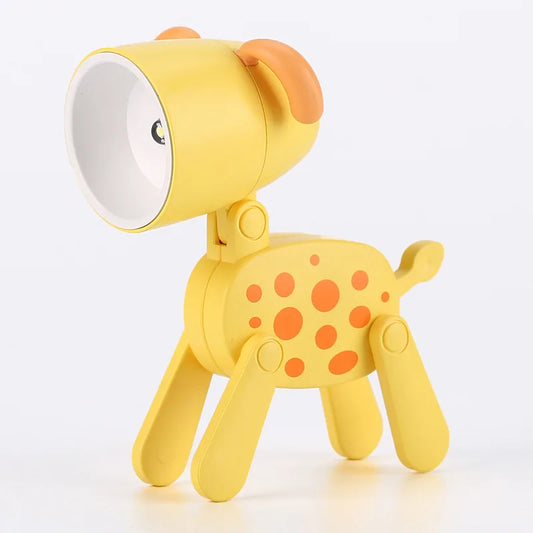 LED Nachtlicht Mini Klapp Schreibtisch Lampe Nette Haustier Lichter Hund Deer Tragbare Nachtlicht Student Wohnzimmer Dekor Geschenk