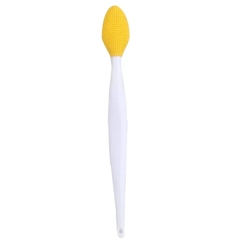 Silikon Multifunktions Waschen Gesicht Peeling Mitesser Reinigung Pinsel Doppelseitiges Werkzeug Silikon Lip Peeling Peeling Pinsel