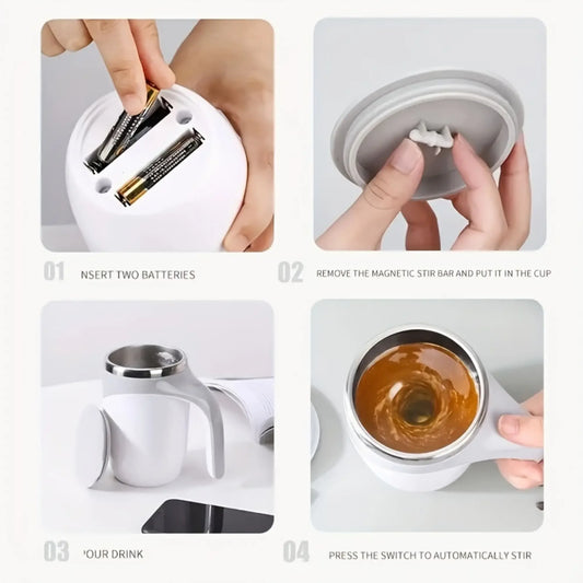 Tragbare automatische Rühr becher