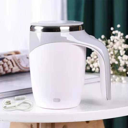 Automatischer Rühr becher Magnetischer Becher Edelstahl-Kaffee-Misch becher, Lazy Milch shake, rotierender, magnetischer Wasserbecher-Mixer