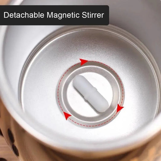 Automatischer Rühr becher Magnetischer Becher Edelstahl-Kaffee-Misch becher, Lazy Milch shake, rotierender, magnetischer Wasserbecher-Mixer