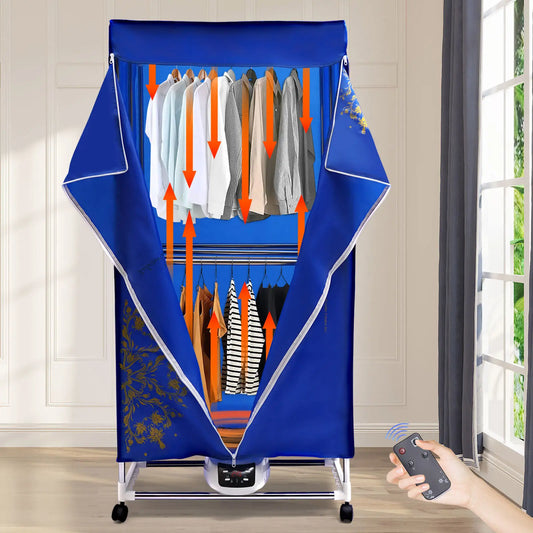 Elektrischer Wäschetrockner, tragbarer Kleiderschrank,
